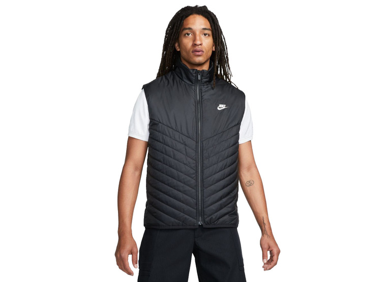 Nike Therma-FIT windrunner midweight puffer gilet zwart heren