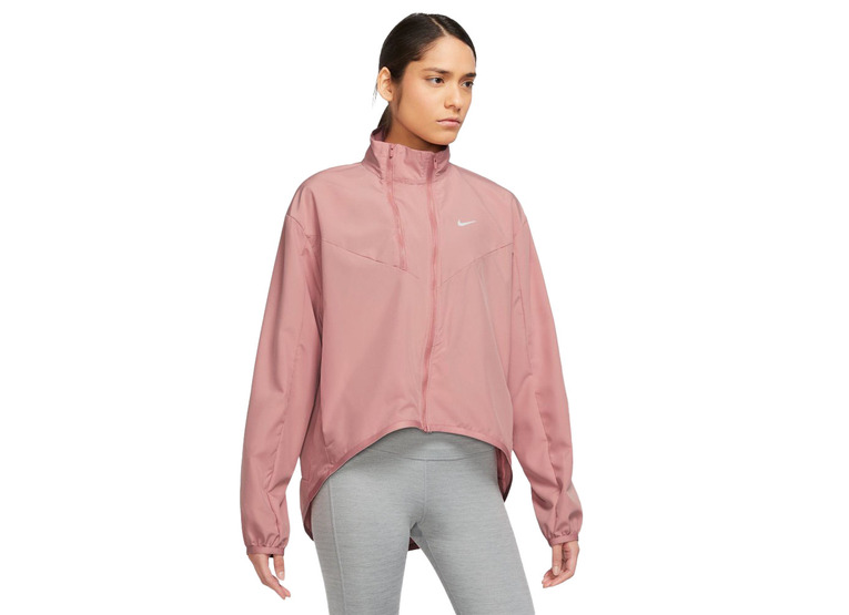 Nike Dri-FIT Swoosh running jacket red stardust dames