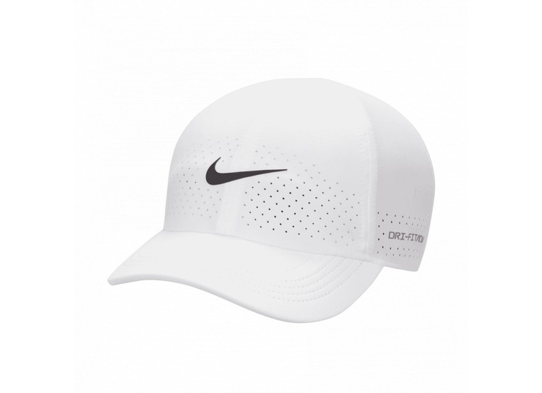 Nike Dri-FIT ADV Club ongestructureerde tennispet wit
