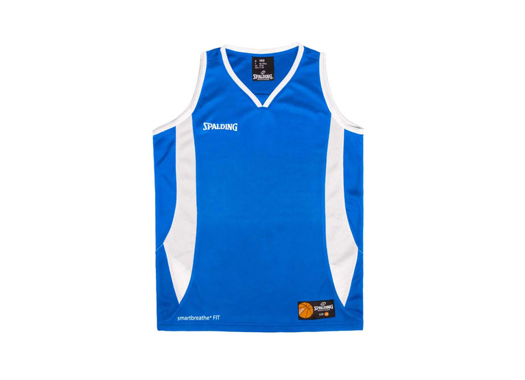 Spalding Jam Tank top royaalblauw/wit