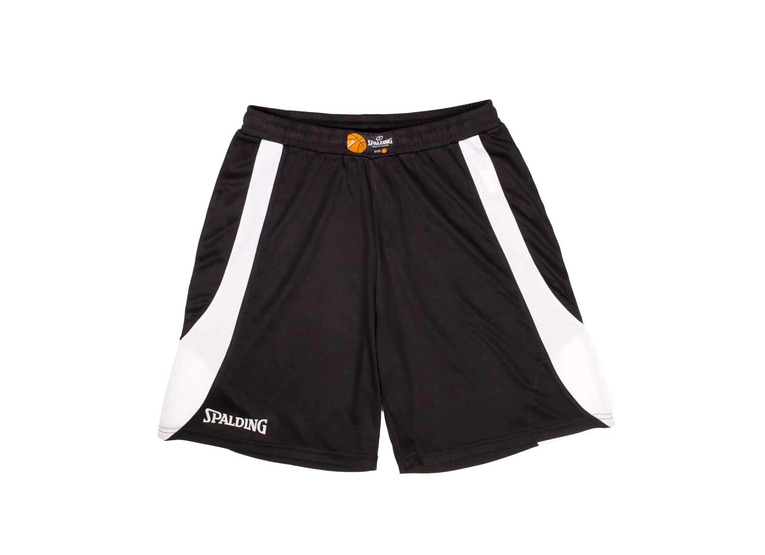 Spalding Jam basketbalshort zwart/wit kids + volwassenen