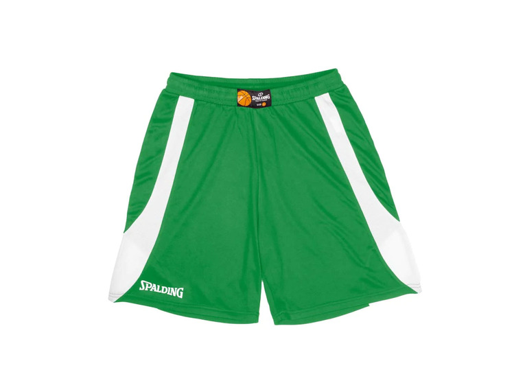 Spalding Jam basketbalshort groen/wit unisex