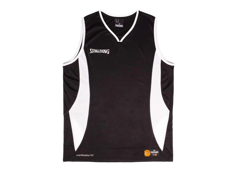 Spalding Jam tank top zwart/wit kids + volwassenen