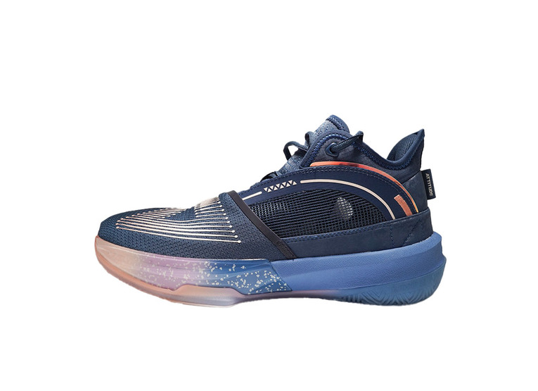 Peak Big Triangle TAICHI basketbalschoen navy