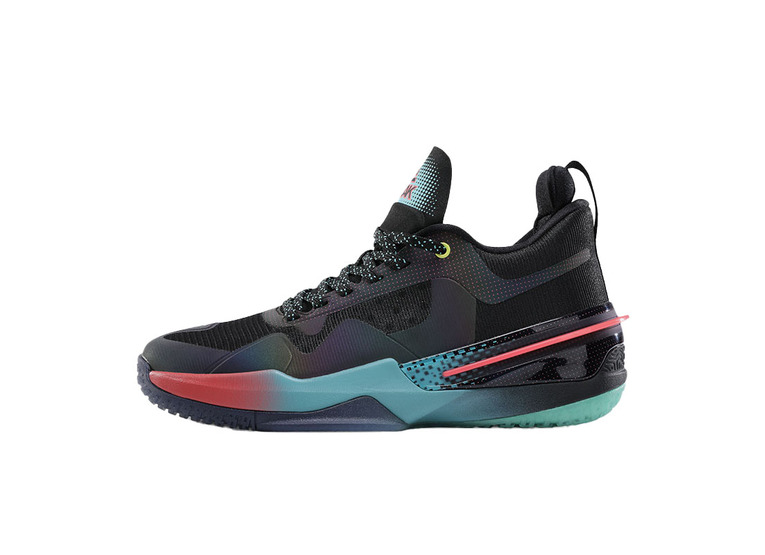 Peak Flash 3 basketbalschoen zwart