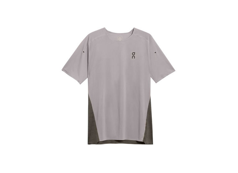 On Performance T-shirt zinc/shadow heren