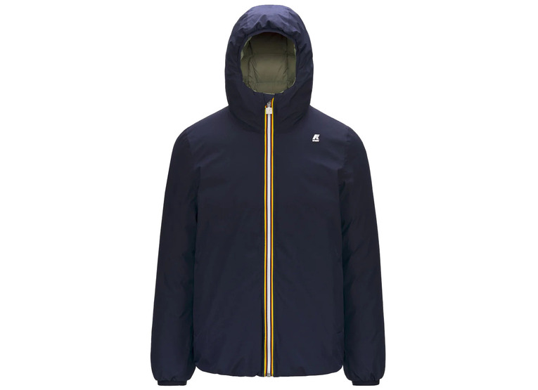 K-Way Eco Stretch Thermo double winterjas donkerblauw/groen heren
