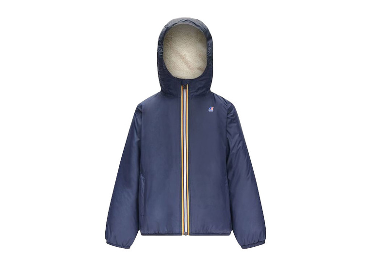 K-Way P. Le Vrai 3.0 claude orsetto winterjas blue depth KIDS