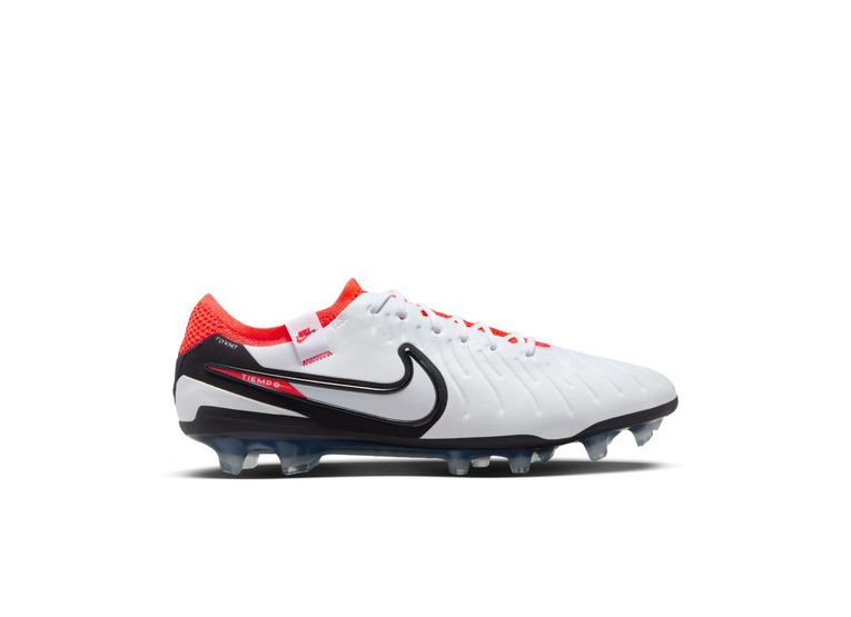 Nike Tiempo Legend 10 elite FG voetbalschoen wit/zwart/rood