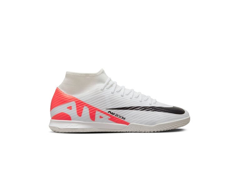 Nike Mercurial Superfly 9 academy IC voetbalschoen wit/bright crimson