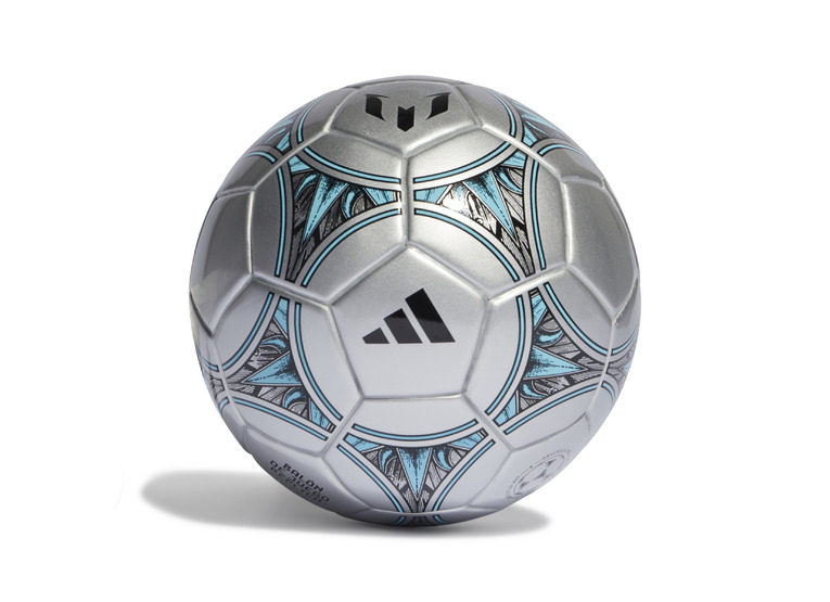 Adidas Messi Mini-Voetbal zilver