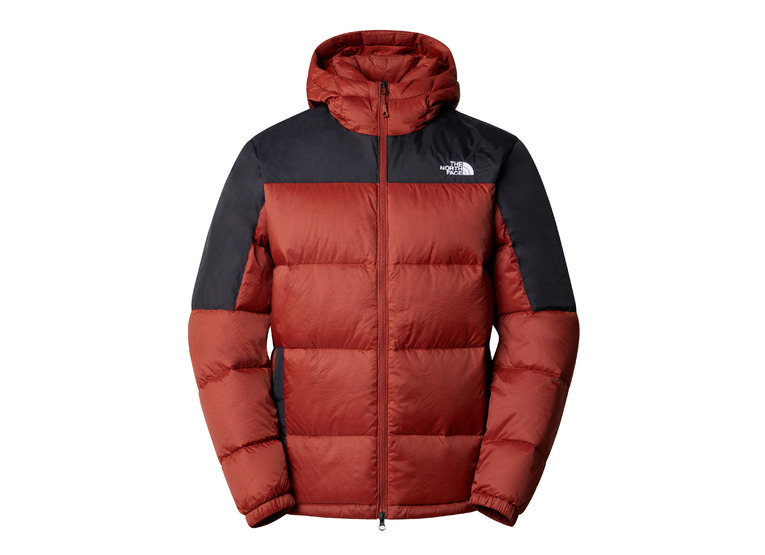The North Face Diablo donsjas met kap bordeaux/zwart heren