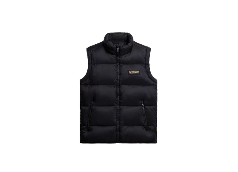 Napapijri suomi bodywarmer zwart heren