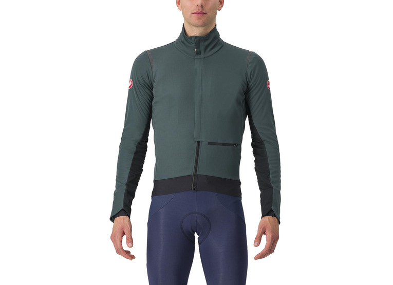 Castelli Alpha doppio RoS jacket rover groen heren