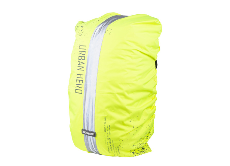 Wowow Urban Hero bag cover geel 30-35L