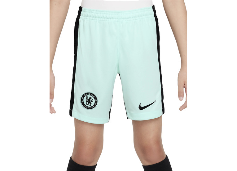Nike Chelsea FC 23/24 stadium derde short mint foam/zwart KIDS