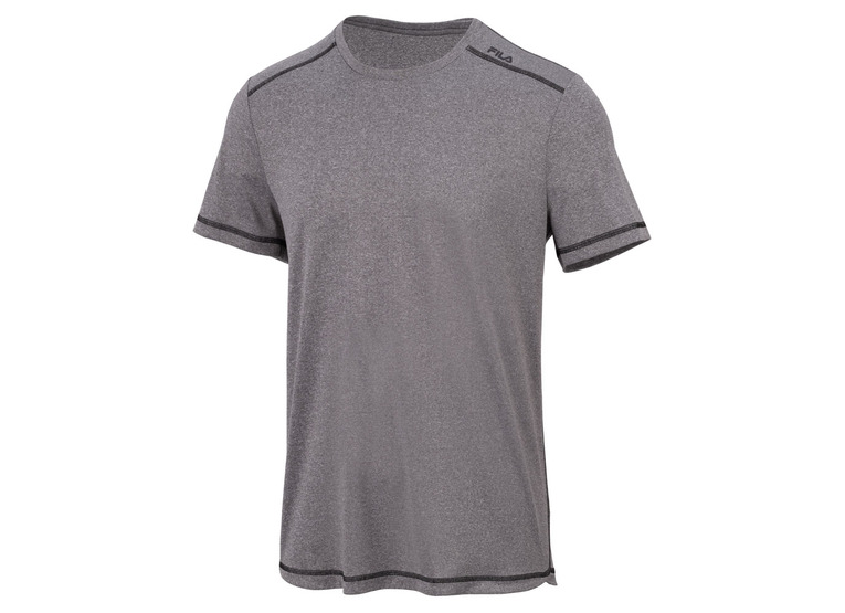 Fila Jannis T-shirt donkergrijs melange heren