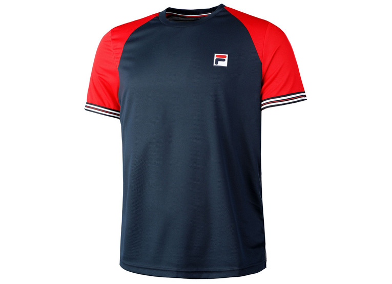 Fila Alfie T-shirt blauw/rood KIDS
