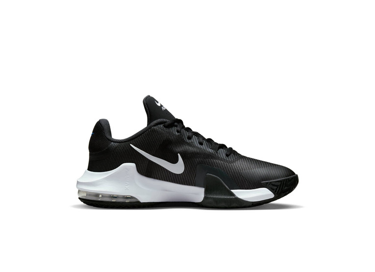 Nike Impact 4 basketbalschoenen Zwart/Anthracite/Racer Blue/Wit heren