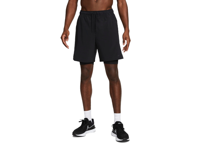 Nike Unlimited trainingsshort Zwart heren