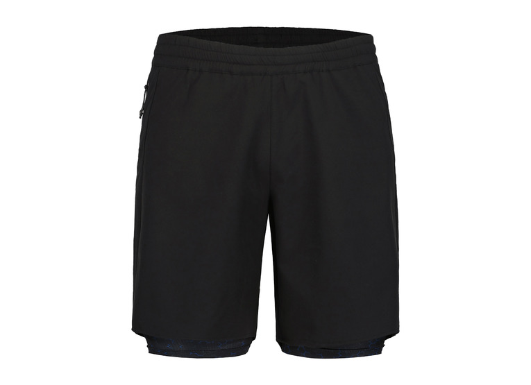 Rukka mentula hardloopshort zwart heren