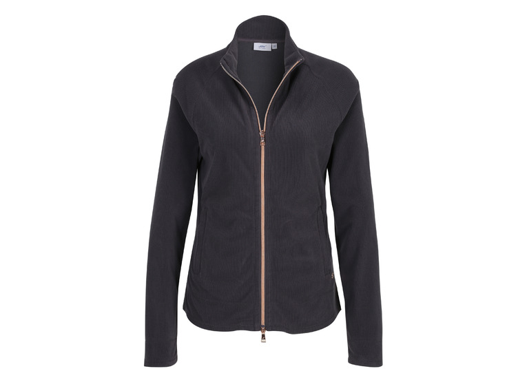 Joy Josy fleecejack ombre blauw dames