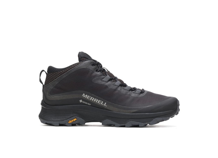 Merrell Moab Speed Mid GTX wandelschoen zwart/asphalt heren