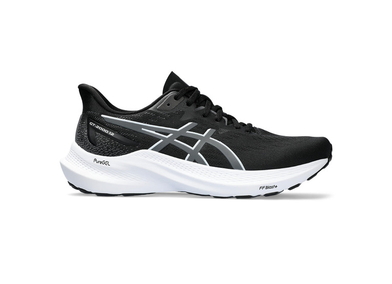 Asics GT-2000 12 loopschoen zwart/grijs dames