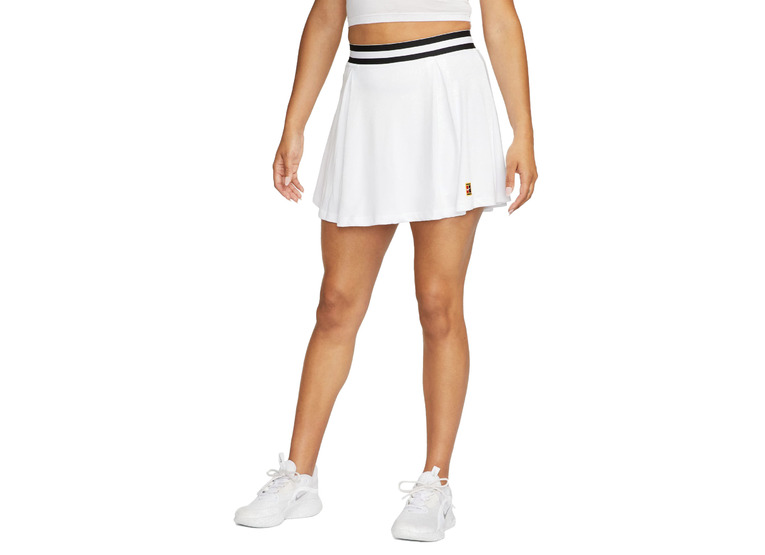 NikeCourt Dri-FIT Heritage tennisrokje Wit dames