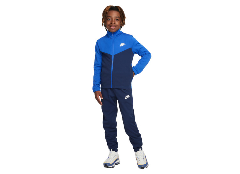 Nike Sportswear trainingspak Game Royal/Midnight Navy/Wit KIDS