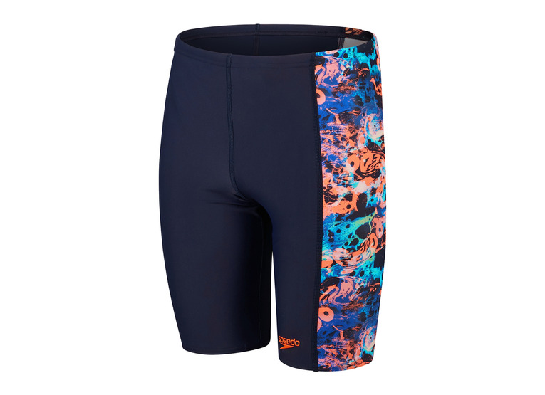 Speedo ECO Jammer True Navy/True Cobalt/Volcanic Orange/Hypersonic Blue KIDS