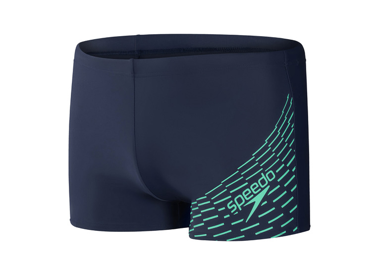 Speedo ECO Aquashort True Navy/Green Glow heren