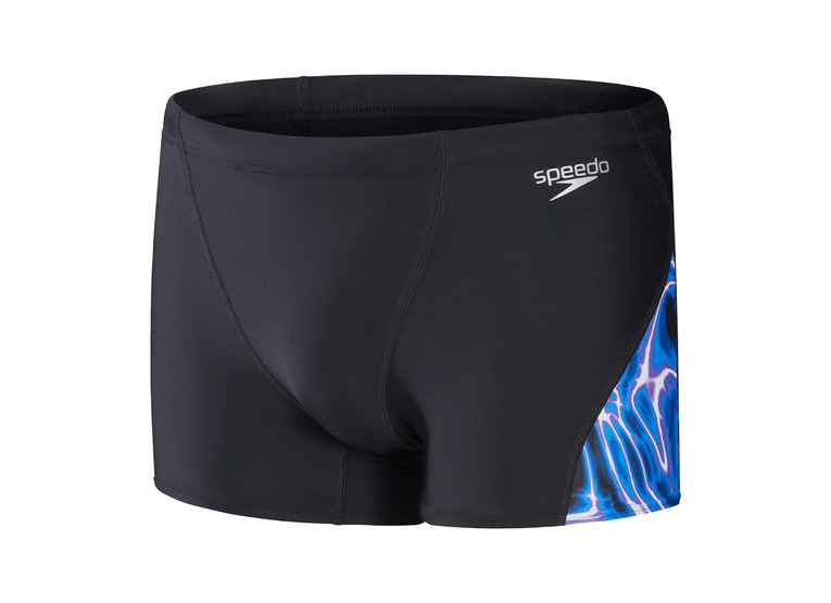Speedo Aquashort Black/True Cobalt/Cobalt Pop/Bondi Blue/Indigo Glow heren