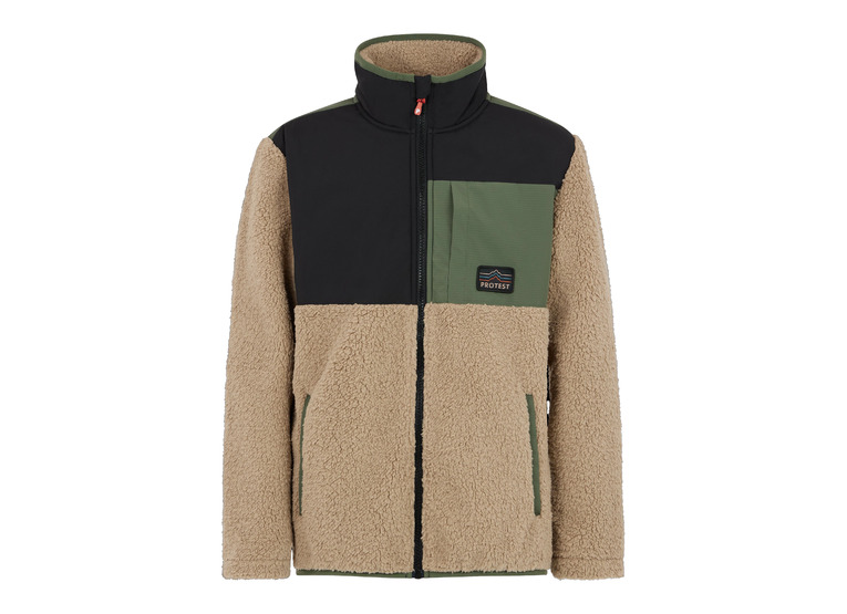 Protest Heron Jr fleece vest beige KIDS