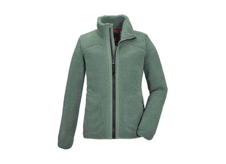 Killtec fleece jacket dark mint meisjes