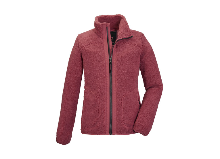 Killtec fleece jacket raspberry meisjes