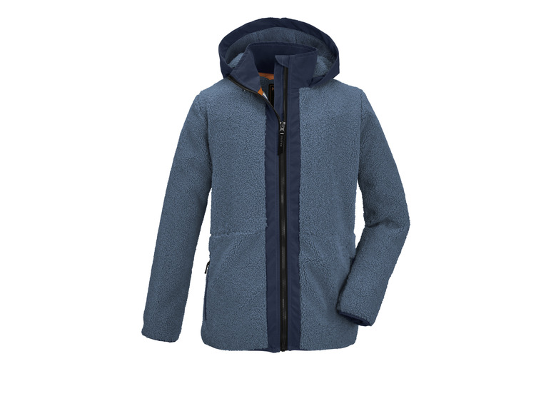 Killtec fleece jacket mid blue KIDS