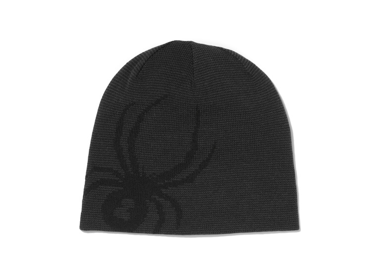 Spyder reversible innsbruck muts zwart heren