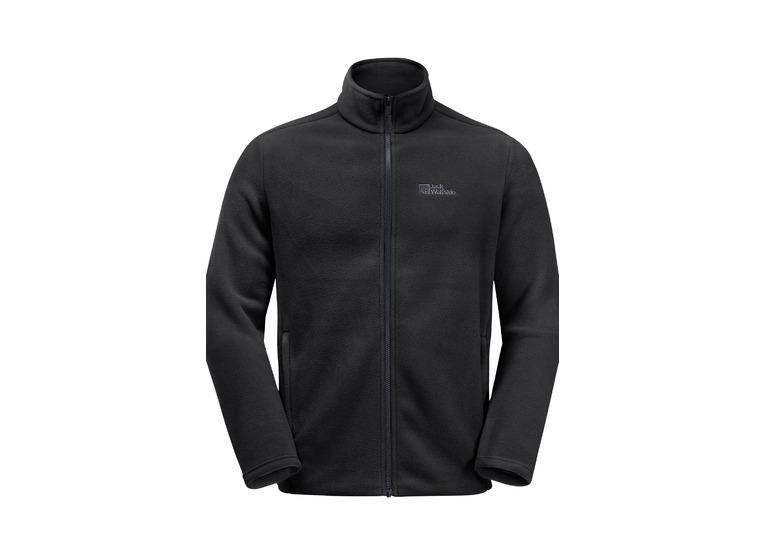 Jack Wolfskin Winterstein FZ fleece zwart heren