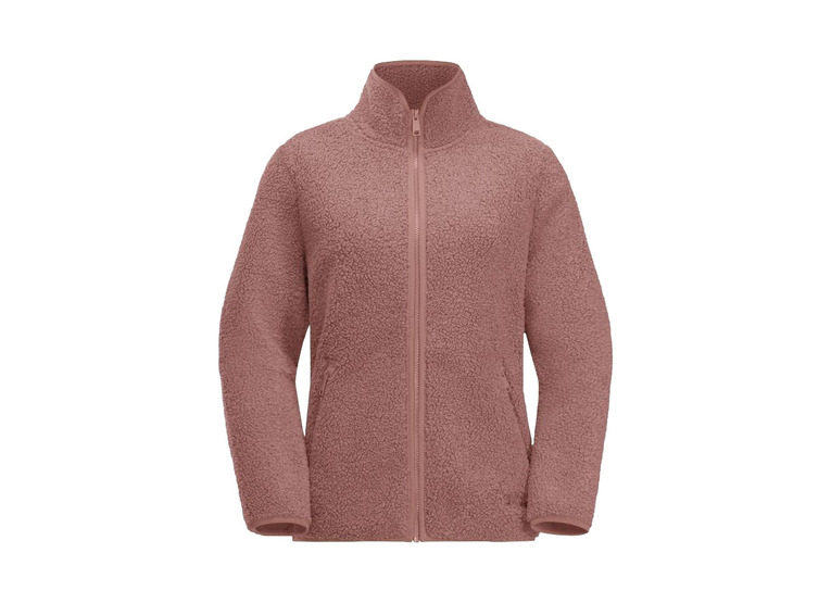 Jack Wolfskin high curl jacket afterglow dames