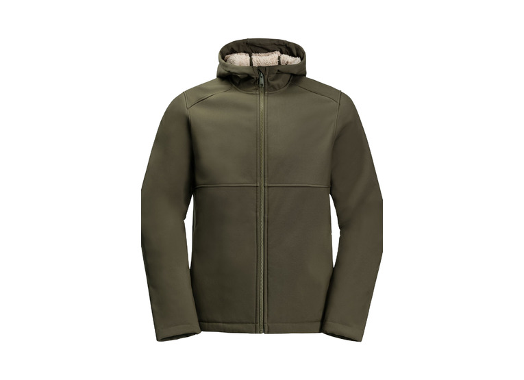 Jack Wolfskin Windland softshelljack island moss heren