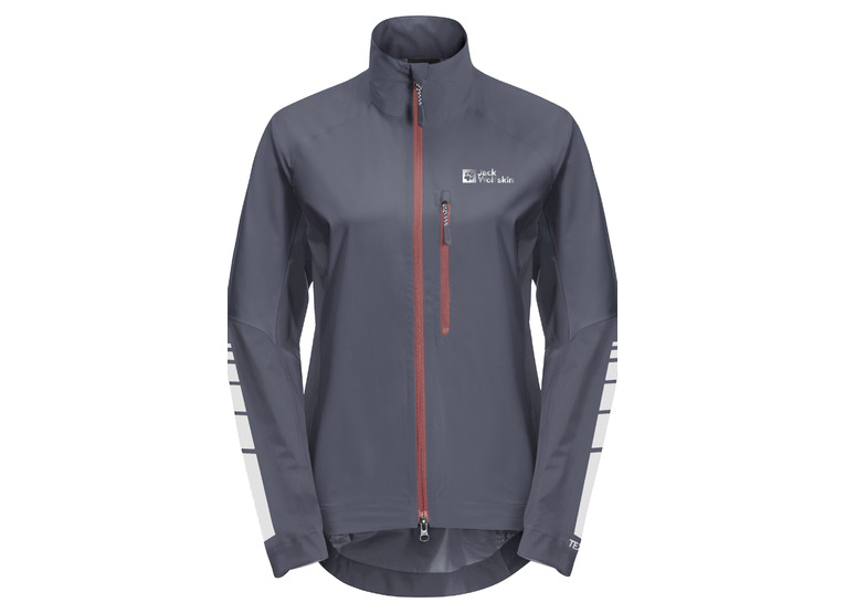 Jack Wolfskin Morobbia 2.5l fiets regenjack dolphin dames