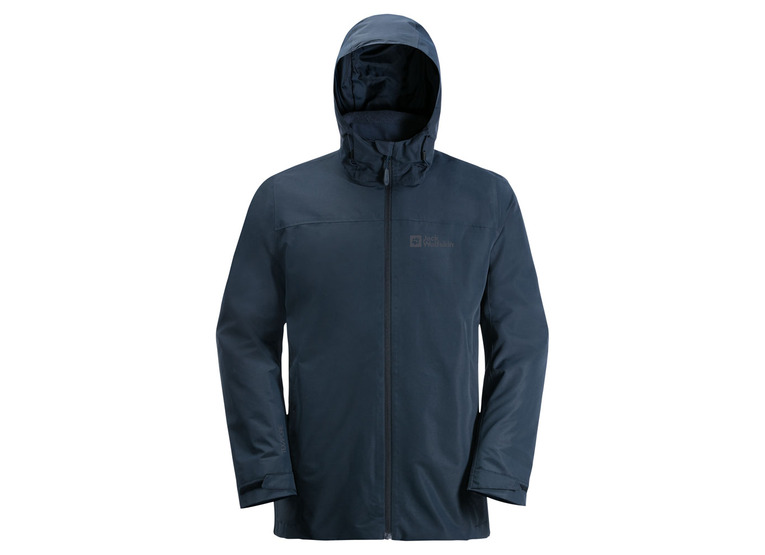 Jack Wolfskin Taubenberg 3in1 jack nachtblauw heren