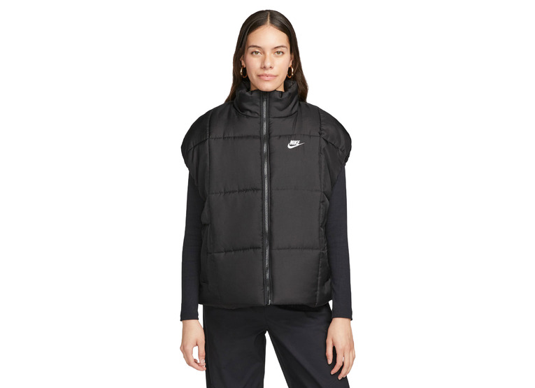 Nike Sportswear Classic Puffer jas Zwart/Wit dames