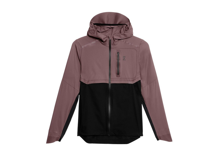 On weather jacket grape/zwart dames