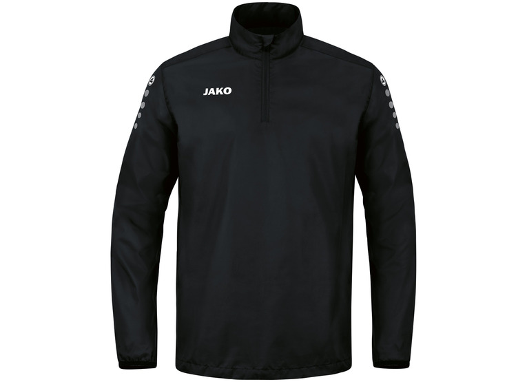 Jako Rainzip team regenjas zwart kids + volwassenen