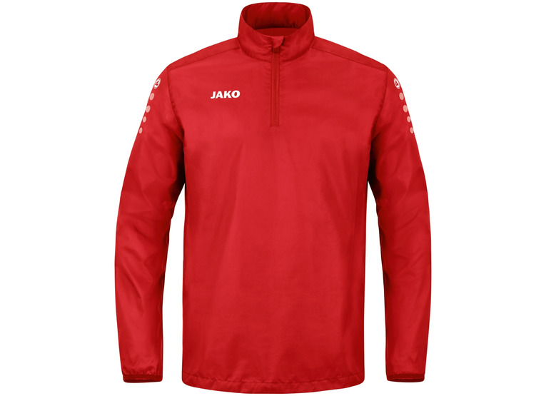 Jako Rainzip team regenjas zwart kids + volwassenen