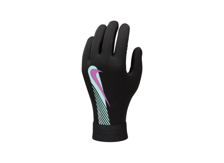 Nike Academy Therma-FIT spelershandschoen zwart/turquoise/fuchsia KIDS