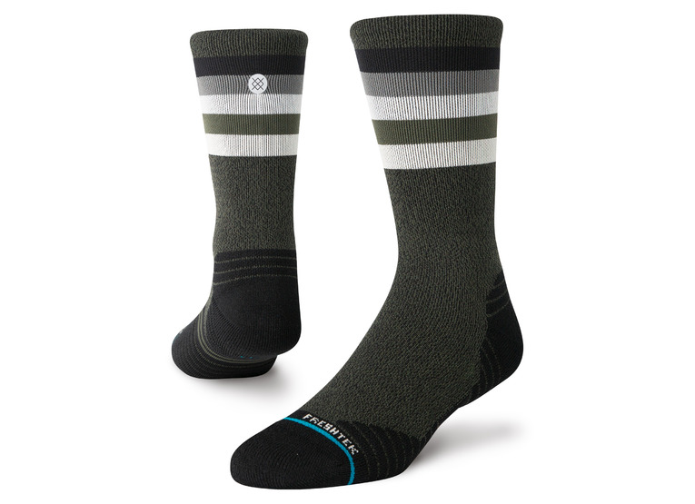 Stance Maliboo light crew loopkousen groen unisex