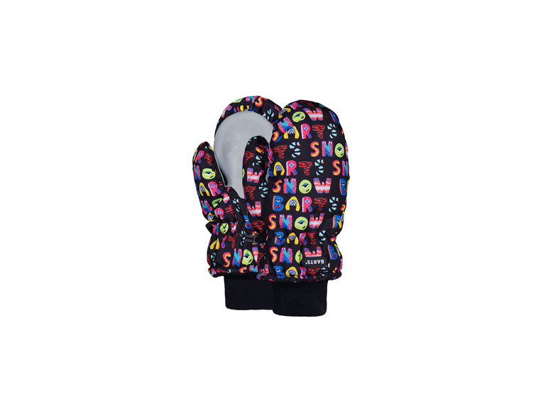 Barts nylon wanten print zwart KIDS